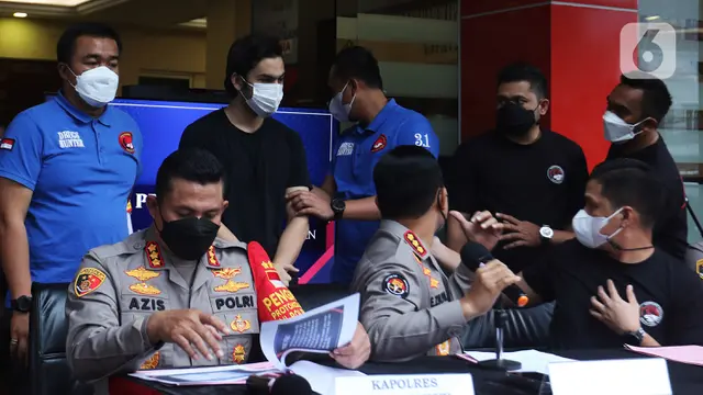 Rizky Nazar Jadi Tersangka Kasus Penyalahgunaan Narkoba