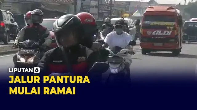 VIDEO: Arus Balik Pantura Non-Tol mulai Ramai