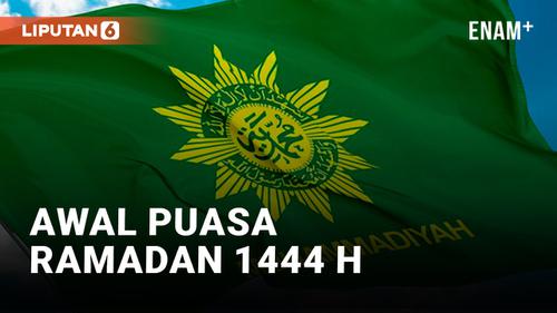 VIDEO: Muhammadiyah Tetapkan Awal Puasa Ramadan 1444 H