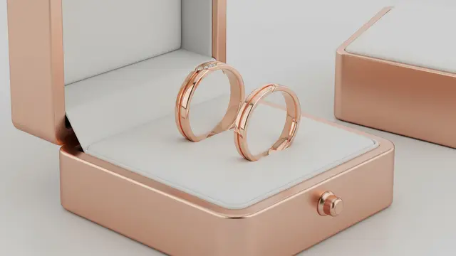 Cincin Rose Gold dengan Nuansa Romantis