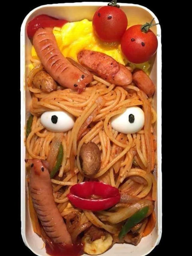 Bekal makanan serem (Sumber: Twitter/fayuliana)