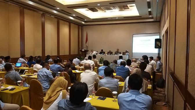 Badan Pemenangan Nasional (BPN) Prabowo Subianto - Sandiaga Uno menggelar rapat konsolidasi di Solo. (Merdeka.com/ Muhammad Genantan)