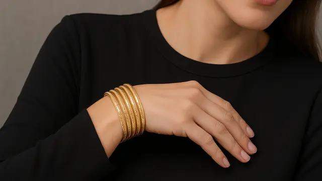 8 Model Gelang Emas Ulir Terbaru, Mewah dan Stylish untuk Tampil Elegan di Setiap Momen