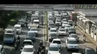 Ibu Kota Jakarta kembali macet pascalibur Lebaran.