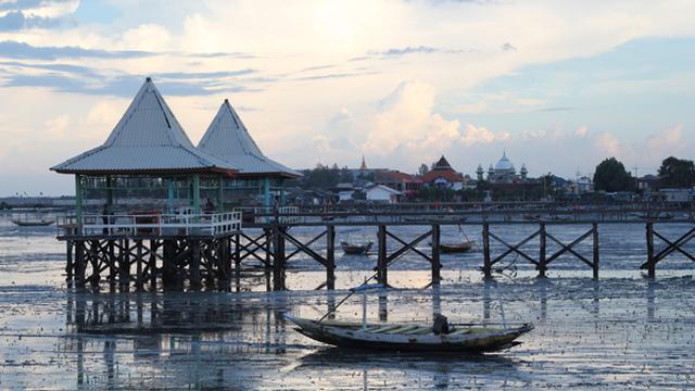 Pantai Kenjeran Ikon Wisata Bahari Surabaya Surabaya