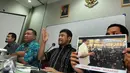 Presiden KSPI, Said Iqbal memberikan keterangan kepada wartawan saat pernyataan dukungan di Jakarta, Selasa (2/8). Iqbal mengatakan ada sekitar satu juta orang buruh yang memiliki KTP DKI. (Liputan6.com/Helmi Afandi)