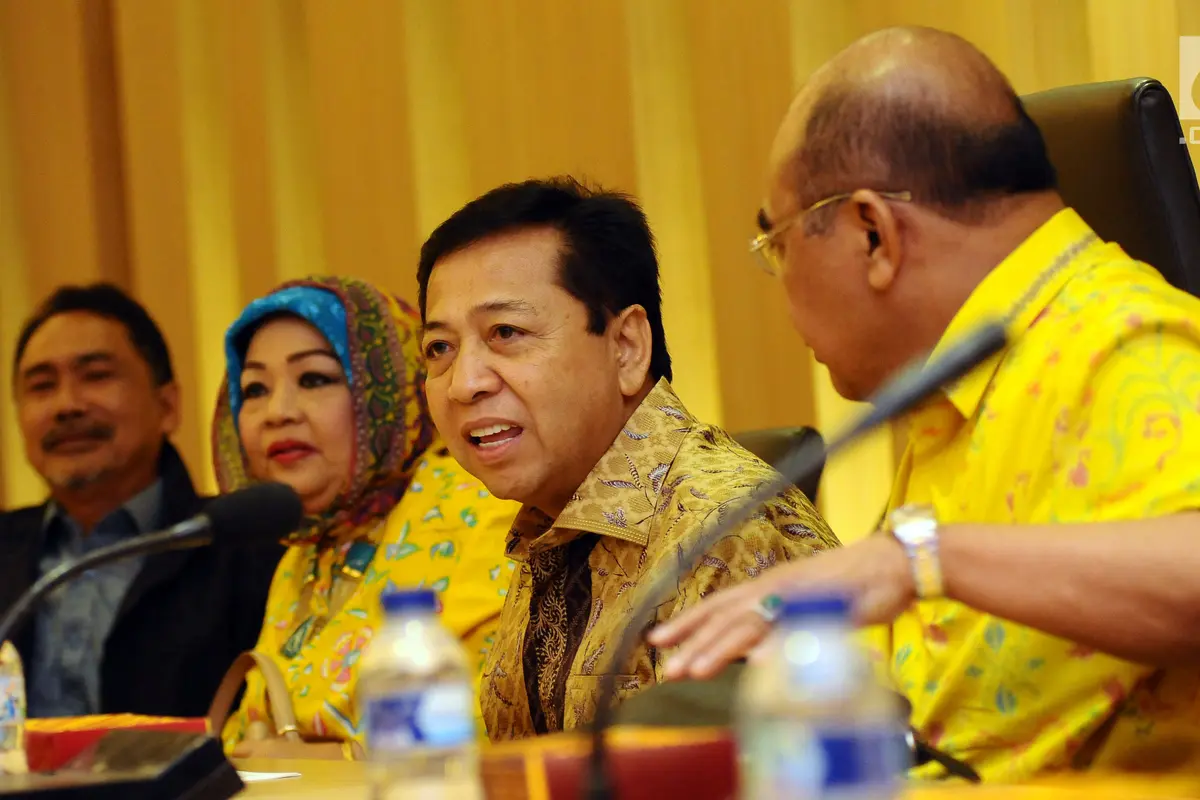 Dewan Pakar Partai Golkar Gelar Rapat Bareng Setya Novanto