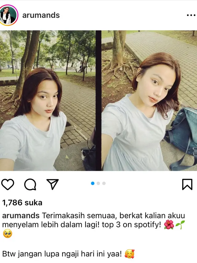 [Fimela] Unggahan Aruma