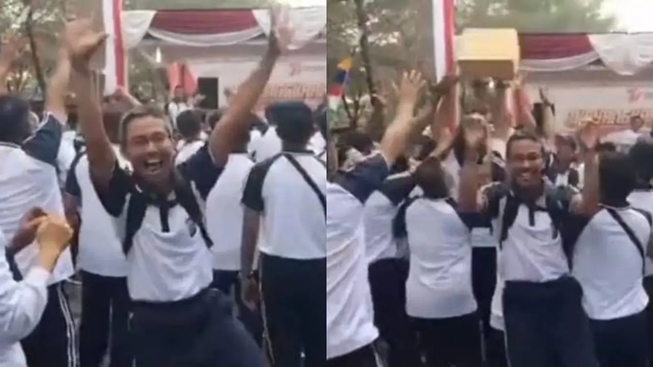 Bukti Rezeki Sudah Diatur Tuhan, Momen Pria Dapat Hadiah Ini Viral
