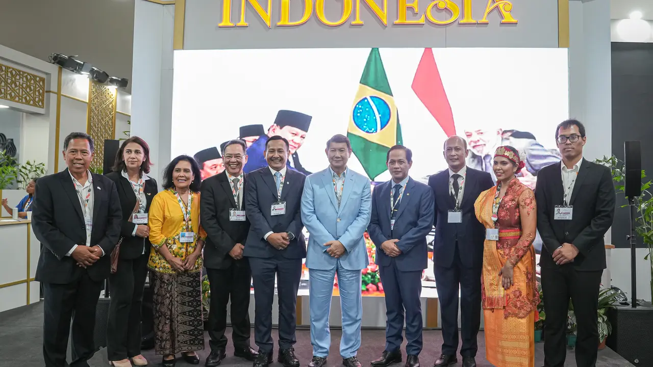 Paviliun Indonesia di COP 30 Belem Brasil Dibuka Adik Presiden Prabowo Subianto, Promosikan Pasar Karbon ke Negara-negara Asing