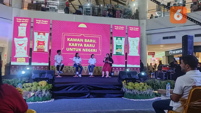 Peluncuran kemasan 1 kilogram terigu Kawan Baru di Makassar (Liputan6.com/Fauzan)