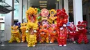 Tahun Baru Imlek dirayakan dengan adat dan tradisi yang beragam di masing-masing wilayah. (Peter PARKS/AFP)