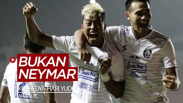 VIDEO: Striker Arema yang Dijuluki Neymar Idolakan Legenda Persija dan Arsenal