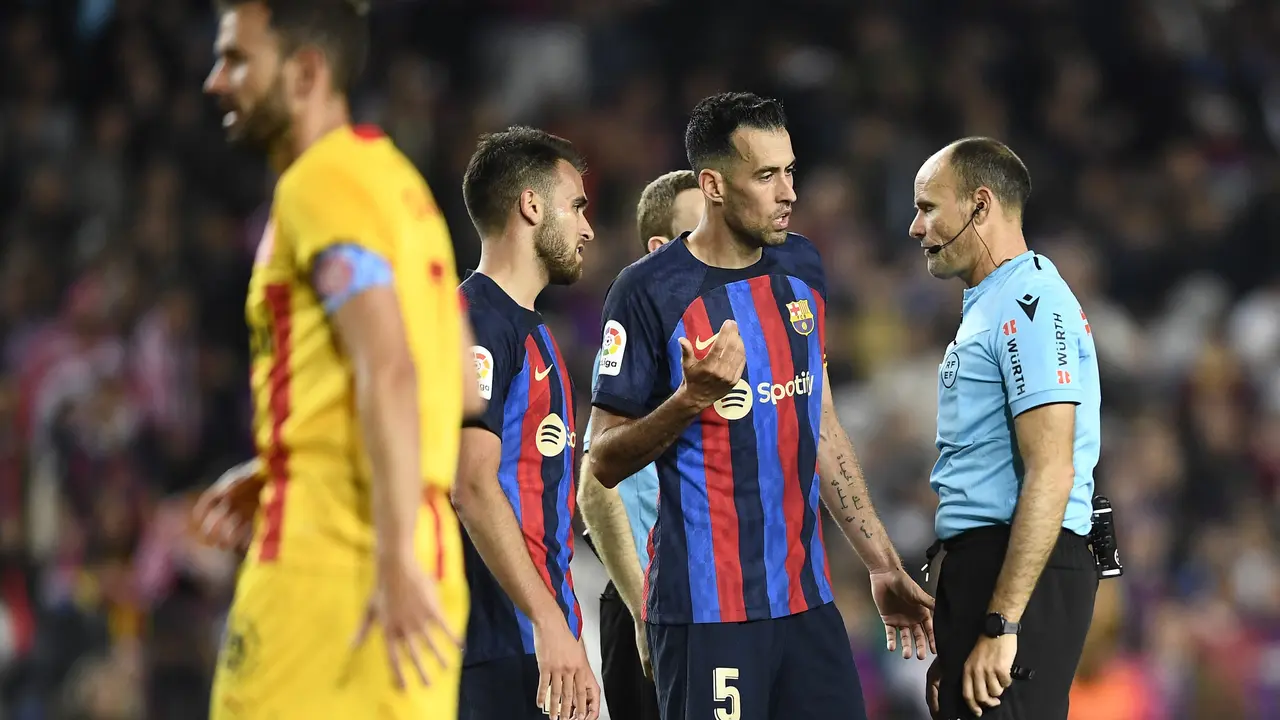 Gelandang Barcelona, Sergio Busquets.