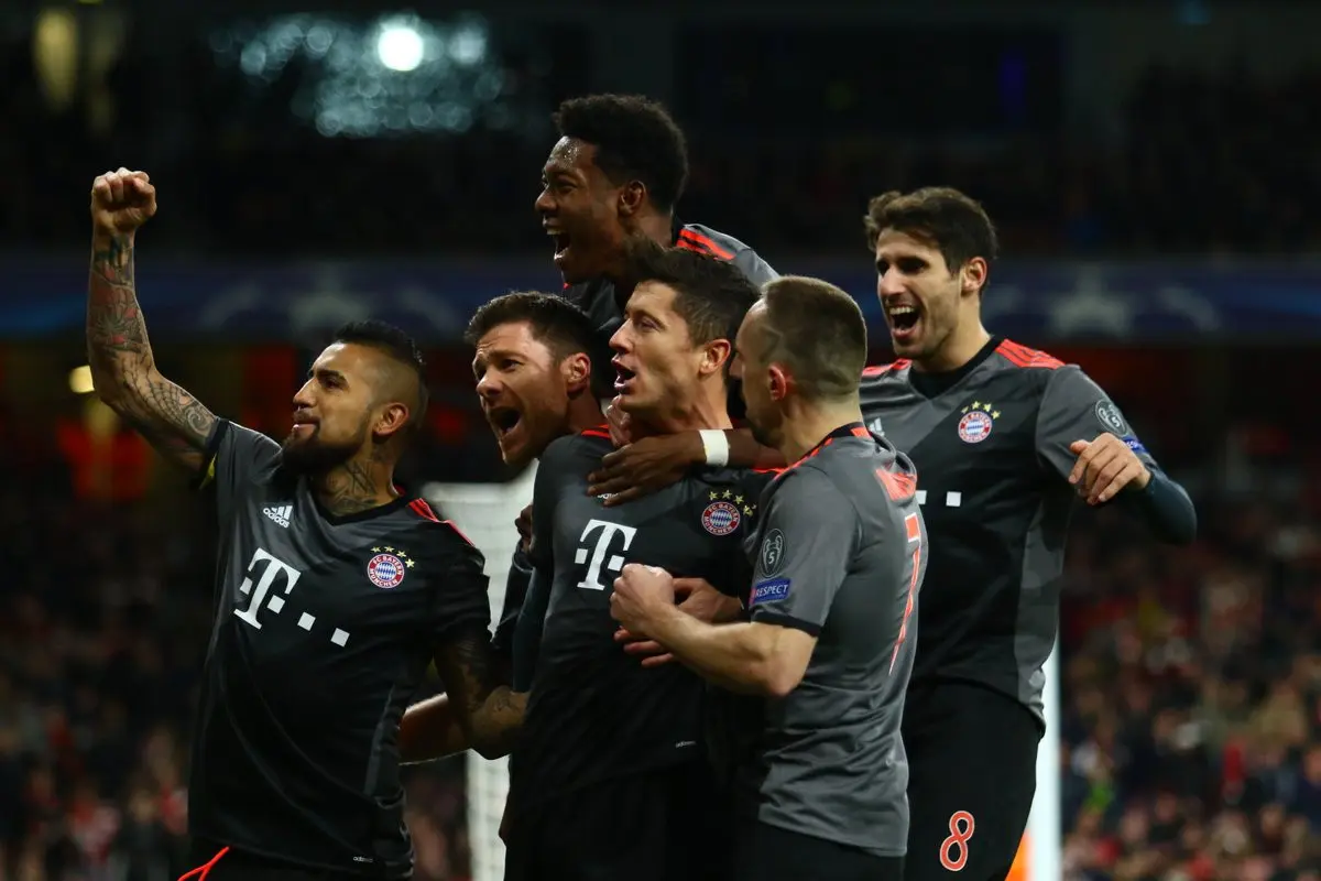 Arsenal vs Bayern Muenchen (fcbayern.com)