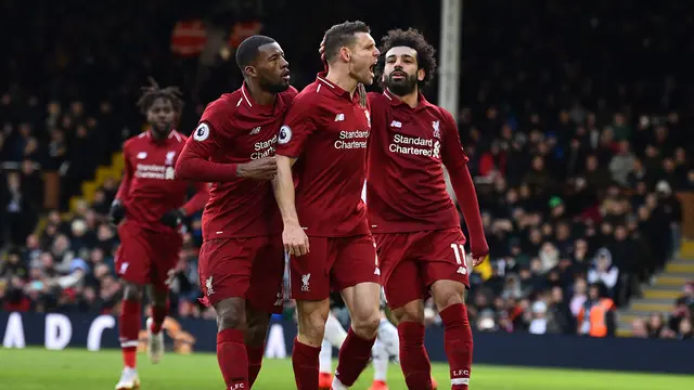 Liverpool Kudeta Manchester City di Puncak