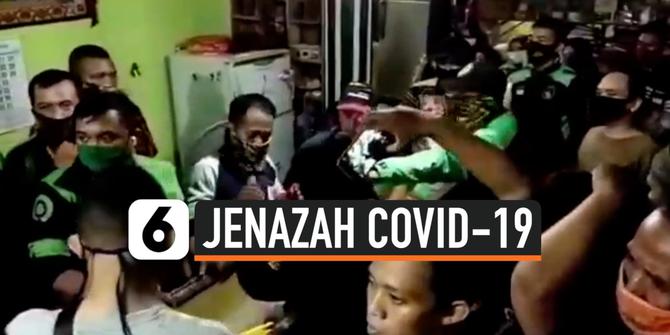VIDEO: Jenazah Covid-19 Diambil Paksa Keluarga dari Kamar Mayat