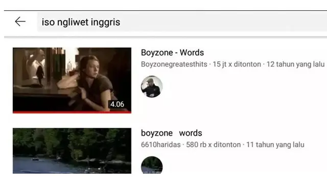 12 Keyword Nyeleneh Netizen saat Cari Judul Lagu di YouTube Ini Kocak