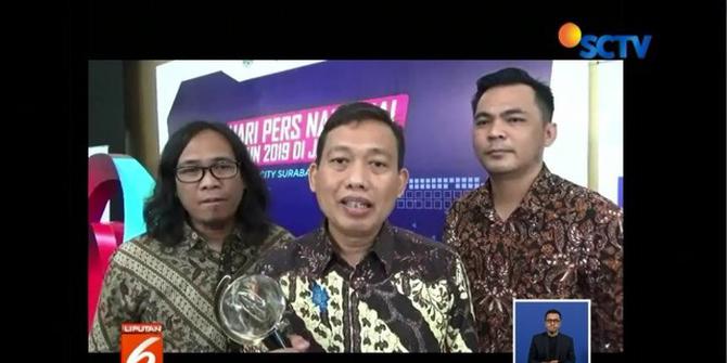 Hari Pers Nasional, 3 Jurnalis Liputan 6 SCTV Raih Penghargaan Adinegoro