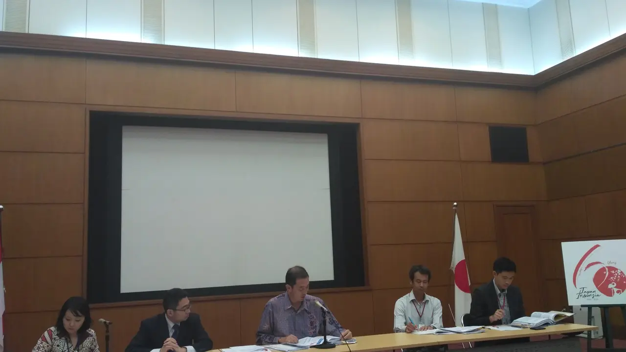 Jepang berikan bantuan untuk Proyek Pelabuhan Patimban dan fasilitas pendidikan dan riset UGM Yogyakarta. (Foto: Achmad/Liputan6.com)