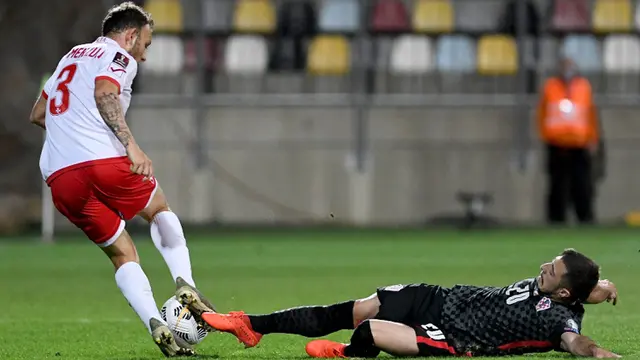 FOTO: Kroasia Puncaki Grup H Kualifikasi Piala Dunia 2022 Usai Bekuk Malta