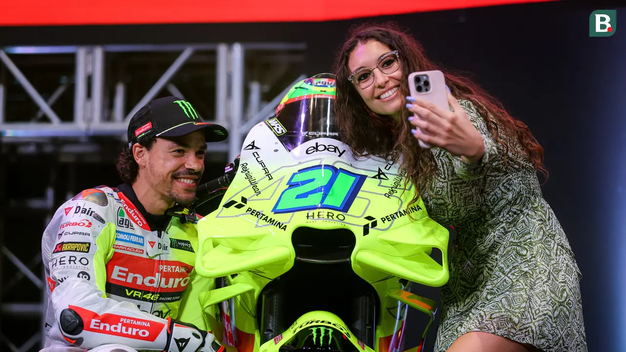 Foto: Detail Menakjubkan Livery Motor Pertamina Enduro VR46 untuk MotoGP2025