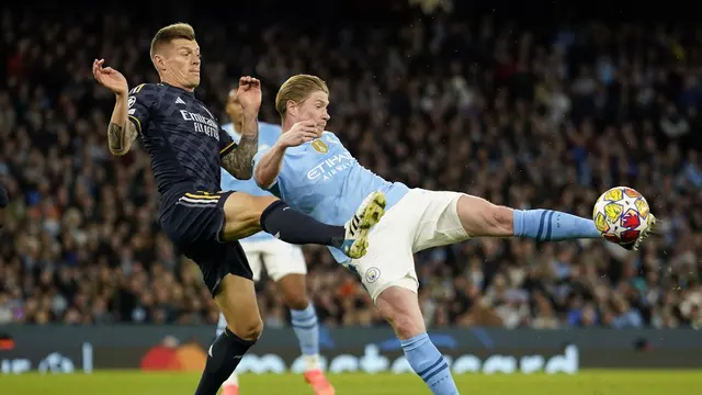 Hasil Manchester City vs Real Madrid