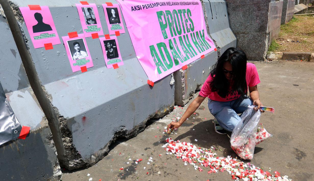 Aksi yang dimulai pada sekitar pukul 10.00 WIB berlangsung tertib dan damai. (Kapanlagi.com/Budy Santoso)
