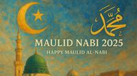 Spanduk Maulid Nabi 2025 (Foto: ChatGPT)