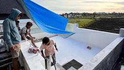 Rooftop rumah Jessica Iskandar dan Vincent Verhaag. (Foto: Instagram/ inijedar)