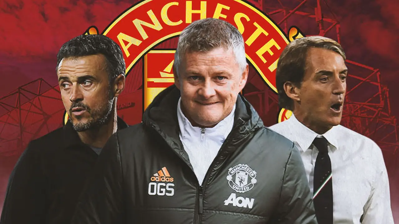 Manchester United - Luis Enrique, Ole Gunnar Solskjaer, Roberto Mancini