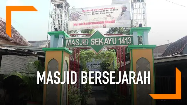 VIDEO: Masjid Sekayu, Masjid Tua Berusia Ratusan Tahun