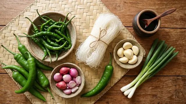 Resep Soun Cabai Hijau (AI Generated)