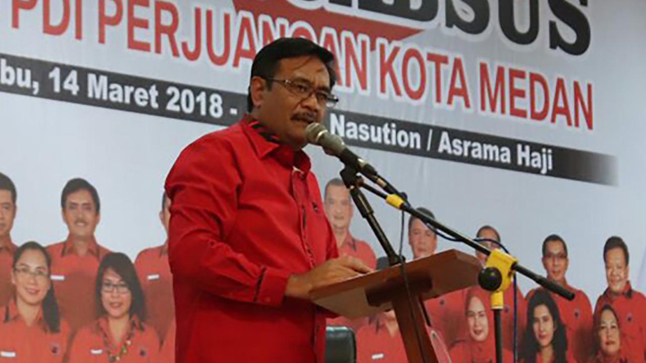 Calon Gubernur Sumatera Utara Djarot Saiful Hidayat