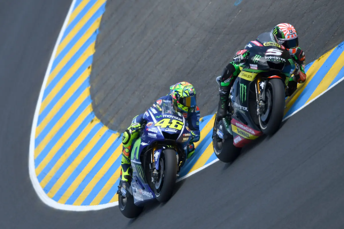 MotoGP, Johann Zarco, Valentino Rossi