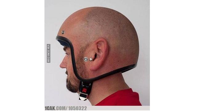 6 Modifikasi Helm Ini Bentuknya Nyeleneh Bikin Geleng Kepala