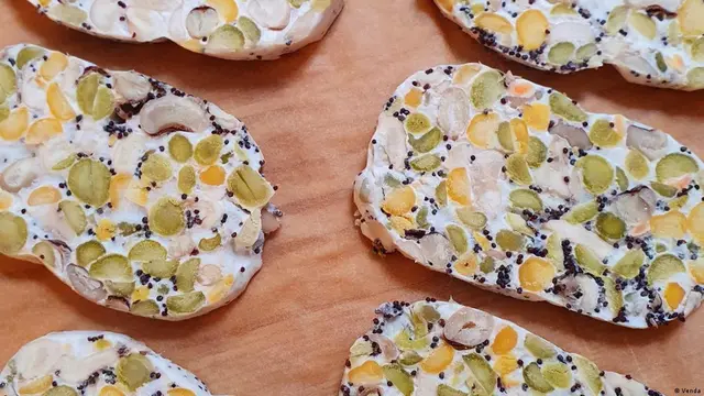 Variasi kacang dalam tempe buatan Venda. (Supplied/DW Indonesia)