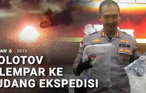 Molotov Dilempar ke Gudang Ekspedisi