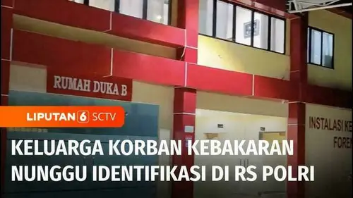 VIDEO: Jenazah Korban Kebakaran Glodok Plaza Tiba di RS Polri