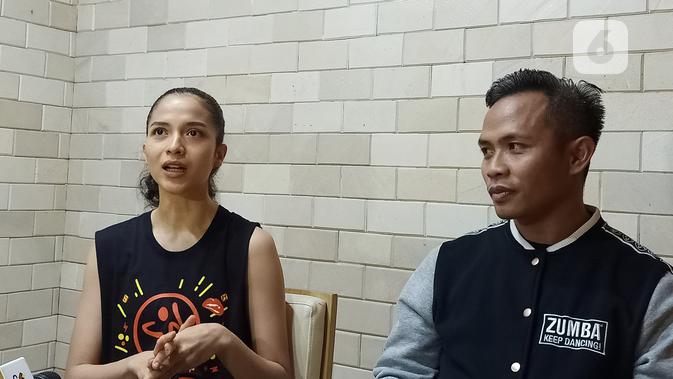 Putri Marino berniat menjadi instruktur zumba. (Liputan6.com/Dinny Mutiah)