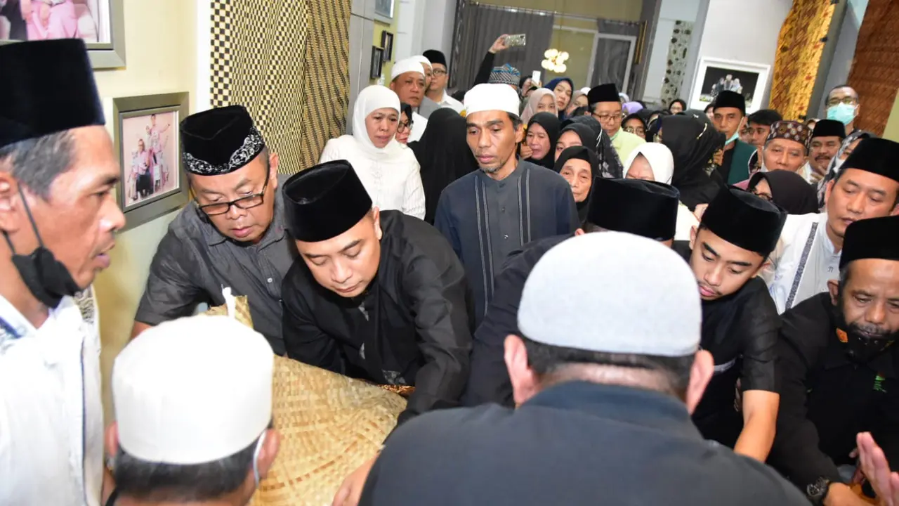 Ayahanda Eri Cahyadi meninggal dunia pada Minggu 22 Januari 2023. (Dian Kurniawan/Liputan6.com)