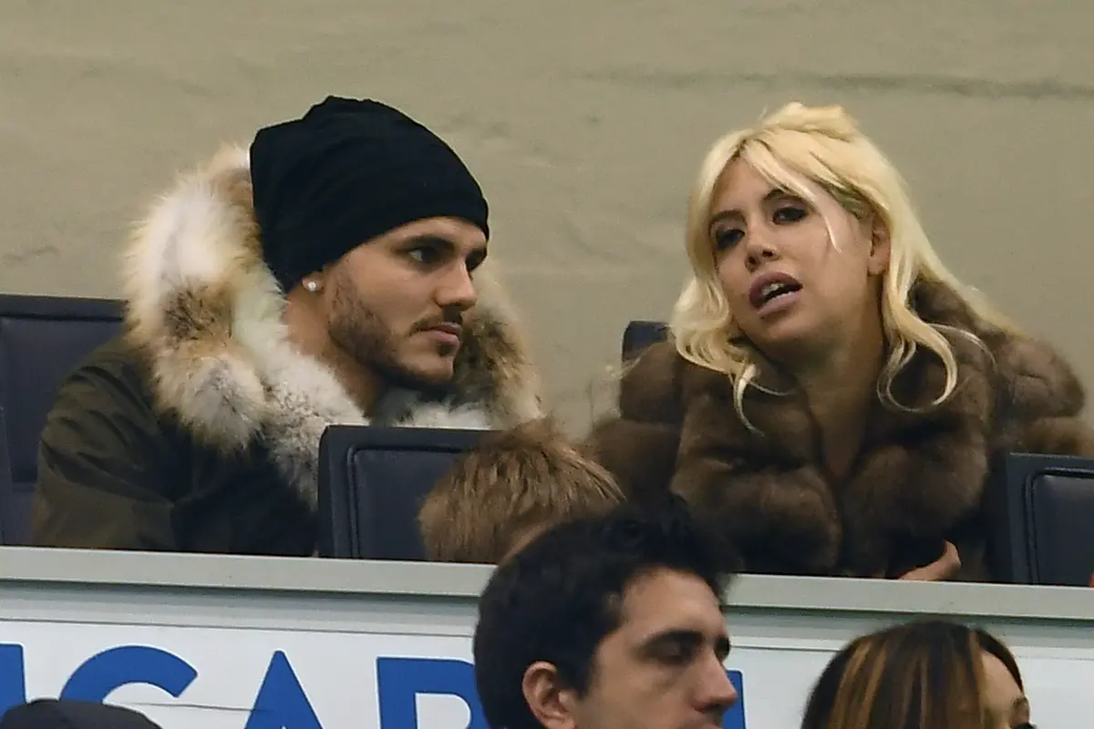 Mauro Icardi dan Wanda Nara