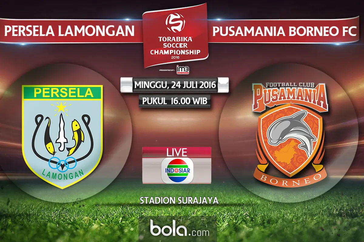 Persela Lamongan vs Pusamania Borneo FC