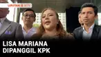 Lisa Mariana penuhi panggilan KPK sebagai saksi dalam kasus dugaan korupsi pengadaan iklan di Bank BJB.