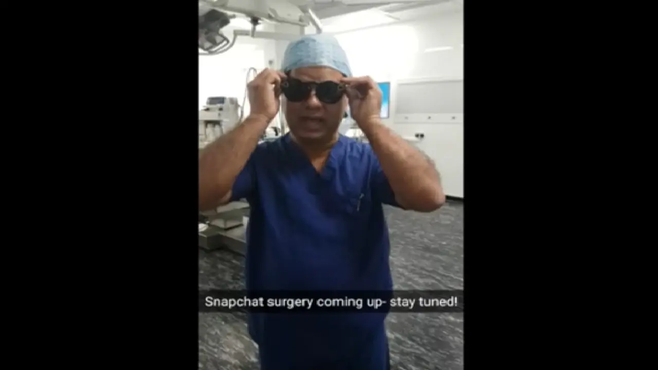 Kacamata Snapchat