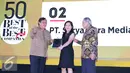 Forbes Indonesia kembali mengadakan pemberian penghargaan kepada 50 perusahaan terbaik di Indonesia dalam daftar "Best of the best 2016" dan SCM kembali masuk didalamnya di Jakarta, Kamis (20/10). (Liputan6.com/Angga Yuniar)