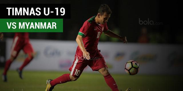 VIDEO: Highlights Piala AFF U-18, Timnas Indonesia U-19 Vs Myanmar