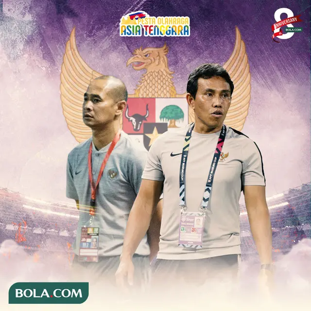 Timnas Indonesia - Kurniawan Dwi Yulianto dan Bima Sakti di SEA Games 2023