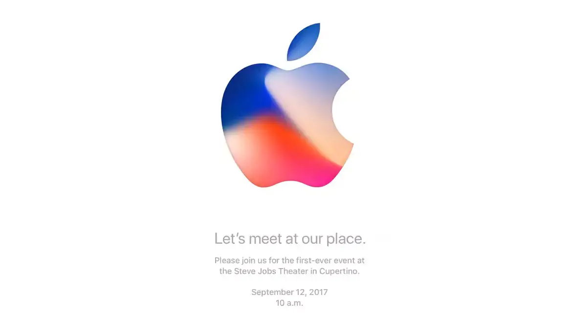 Undangan peluncuran iPhone 8 tahun 2017 (Sumber: Telegraph)