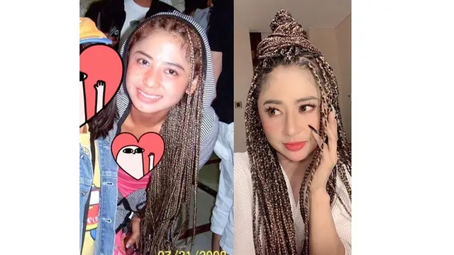6 Potret Lawas Dewi Perssik, Bukti Tetap Awet Muda